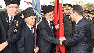 Vali Aksoy, Gaziler Günü programına katıldı