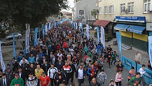 Darıca maratonu hep birlikte koştu
