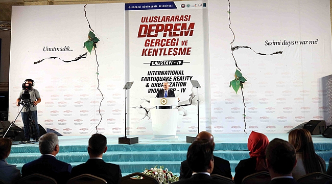 Deprem çalıştayı sonuç bildirgesi açıklandı