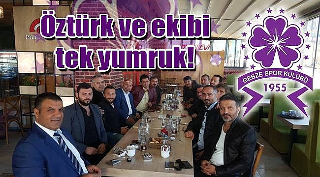 Öztürk ve ekibi tek yumruk!