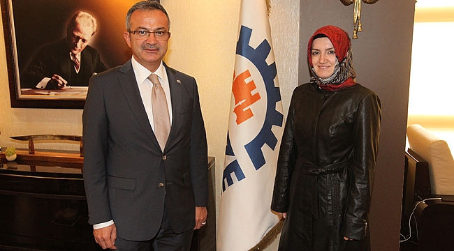 Aday Uzuner’in Köşker ziyareti
