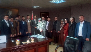  AK Genç Çayırova yönetimi birimleri ziyaret etti