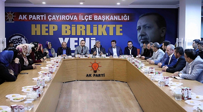 AK Parti Çayırova Karaosmanoğlu’nu ağırladı