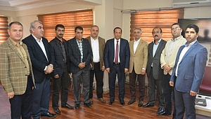 Başkan Toltar ve Ercan Güneş bir araya geldi