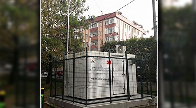 Gebze’ye hava izleme istasyonu kuruldu