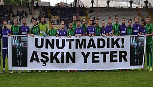 Gebzespor, Aşkın Yeter’i andı