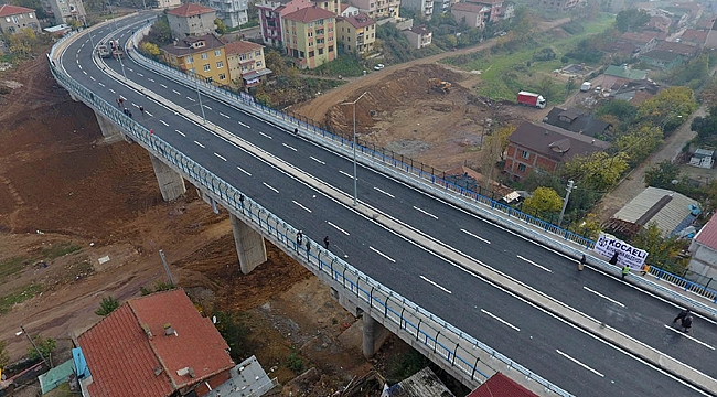 İkinci viyadük tamamlandı