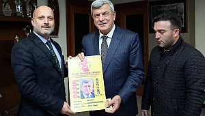 Karaosmanoğlu, Gazeteciler Cemiyeti’ni ağırladı