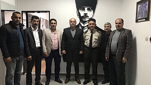 MHP’den Jandarma Komutanlığı’na ziyaret