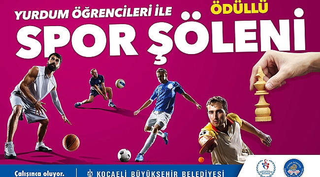 “Yurdumun öğrencileri” spor şöleninde buluşacak