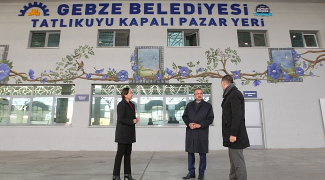 Başkan Köşker’den Pazar yeri incelemesi