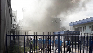 Çayırova’da korkutan yangın