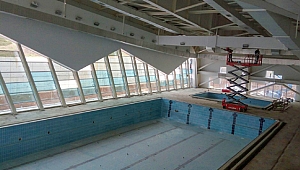 Çayırova Yarı Olimpik Yüzme Havuzu’nda sona doğru