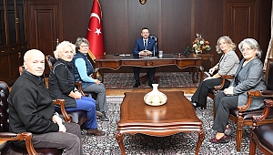 Darıca Yaşlılarla Dayanışma Derneği, Vali Aksoy’u ziyaret etti