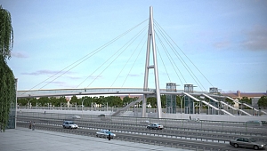 Gebze’ye modern yaya köprüsü geliyor