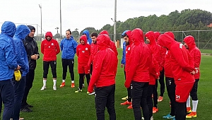 Gebzespor yağmur altında