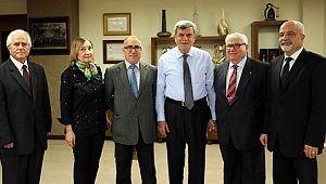 Karaosmanoğlu, eğitim ve esnaf temsilcilerini ağırladı