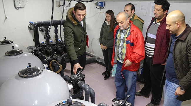 KO-MEK havuz suyu operatörleri yetiştiriyor