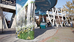 Mimar Sinan Üstgeçidi şehre estetik katıyor