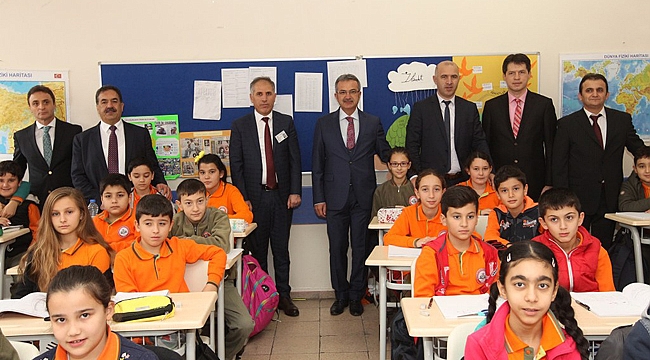 Özel çocuklar ziyaret edildi