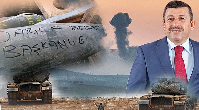Afrin’e bayraklar Darıca’dan gitti!