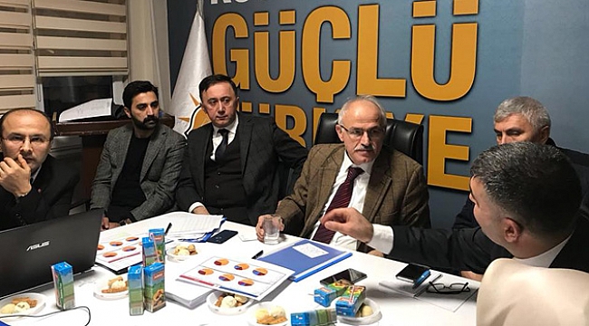 AK Gebze’de koordinasyonlar başladı
