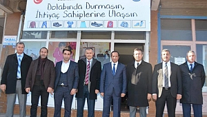 Alkan ve Toltar'dan yardım evine ziyaret