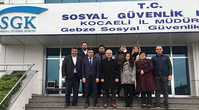 Ayar’dan SGK’ya ziyaret