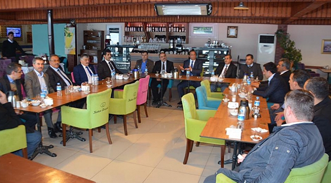 Başkan Toltar aylık muhtarlar toplantısını gerçekleştirdi
