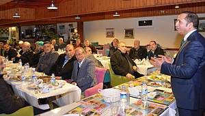  Başkan Toltar cami dernekleri başkanlarını ağırladı