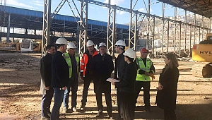 Bayram, Kongre Merkezini inceledi