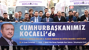 Cumhurbaşkanının gelişini duymayan kalmayacak