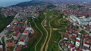 Hafriyat sahasından park alanına