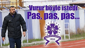 Hedef: Çok pas yapan bir takım