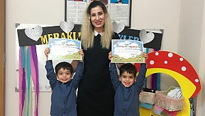 İlk karne heyecanını KO-MEK’te yaşadılar