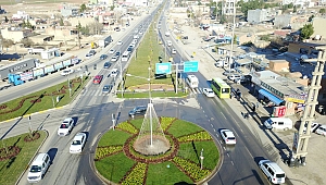 Mardin yolu Büyükşehir’le renkleniyor