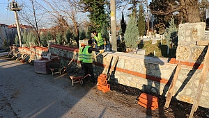 Mezarlıklar yenileniyor