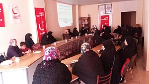 SAADET kadınları Çalışıyor