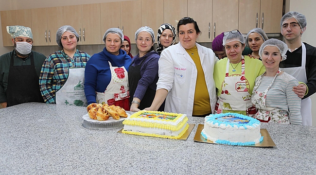 Yeni pastacı çırakları bu kursta yetişiyor
