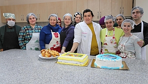 Yeni pastacı çırakları bu kursta yetişiyor