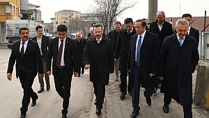 Aksoy'dan kültür merkezi inşaatına inceleme