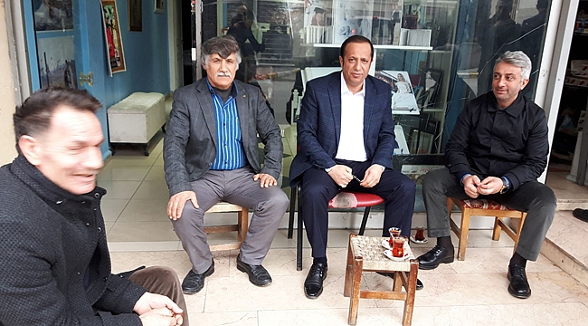 Başkan Toltar, esnafa hayırlı işler diledi