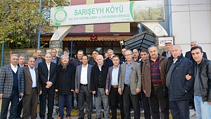 Başkan Toltar Sarışeyhlilere konuk oldu