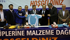 Darıcalı kulüpler malzemelendi