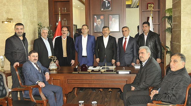 Diyarbakırlılardan Karabacak'a ziyaret