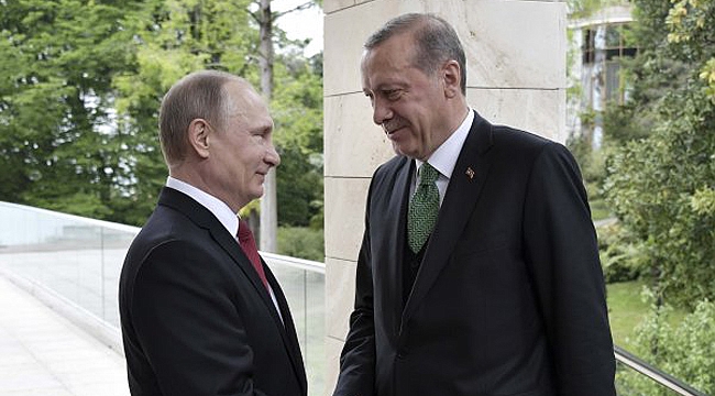Erdoğan ile Putin arasında Afrin görüşmesi