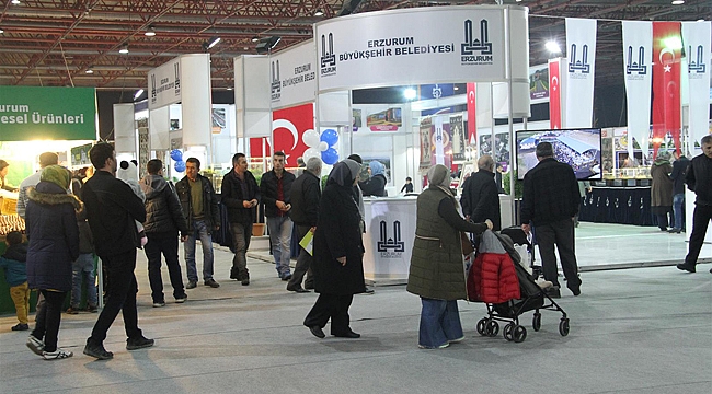 Erzurumlular Tanıtım Günü'ne yoğun ilgi