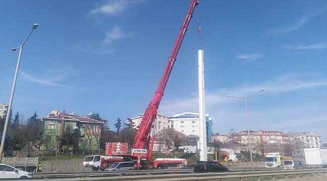 Gebze'ye yaya köprüsü yapılıyor