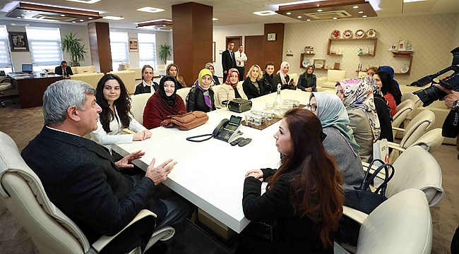 “Kadın kollarımızın katkısı ve duası çok büyüktür”