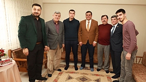 Karaosmanoğlu, Afrin Gazisini ziyaret etti